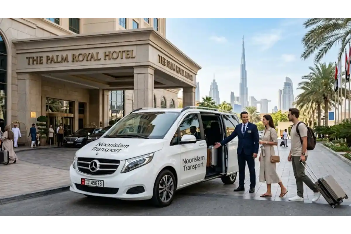 Shuttle to hotels or temporary housing in UAE